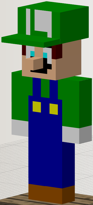 Luigi Minecraft Fanon Wiki FANDOM powered by Wikia