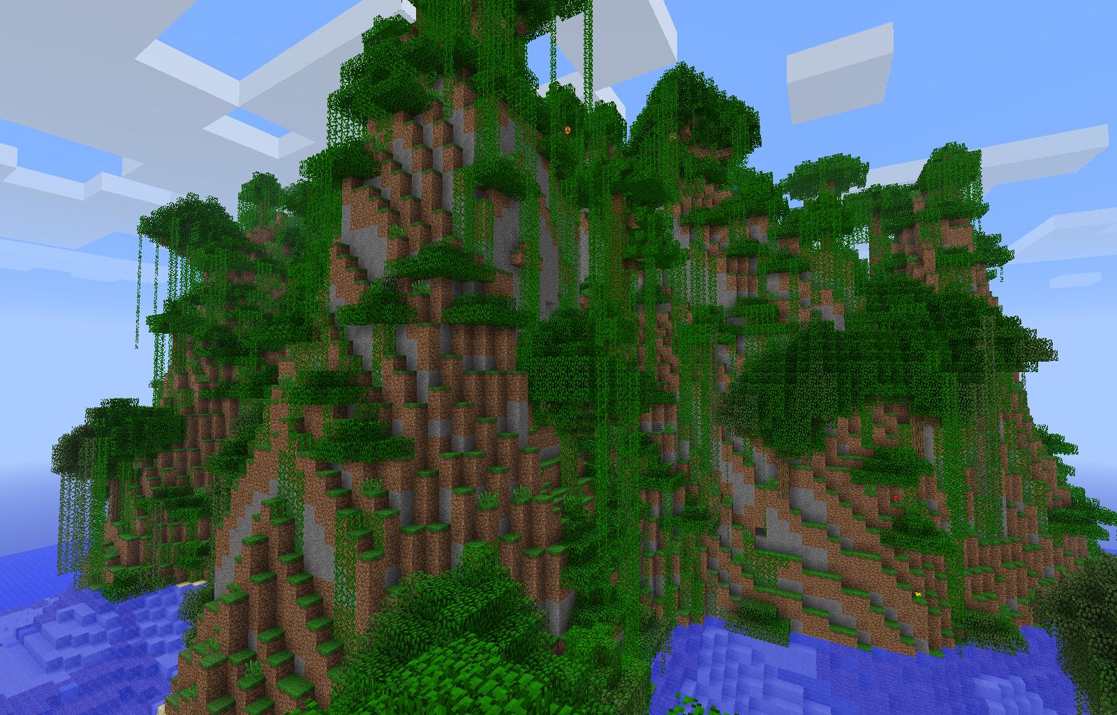 Mountainous Jungle | Minecraft Network | Fandom