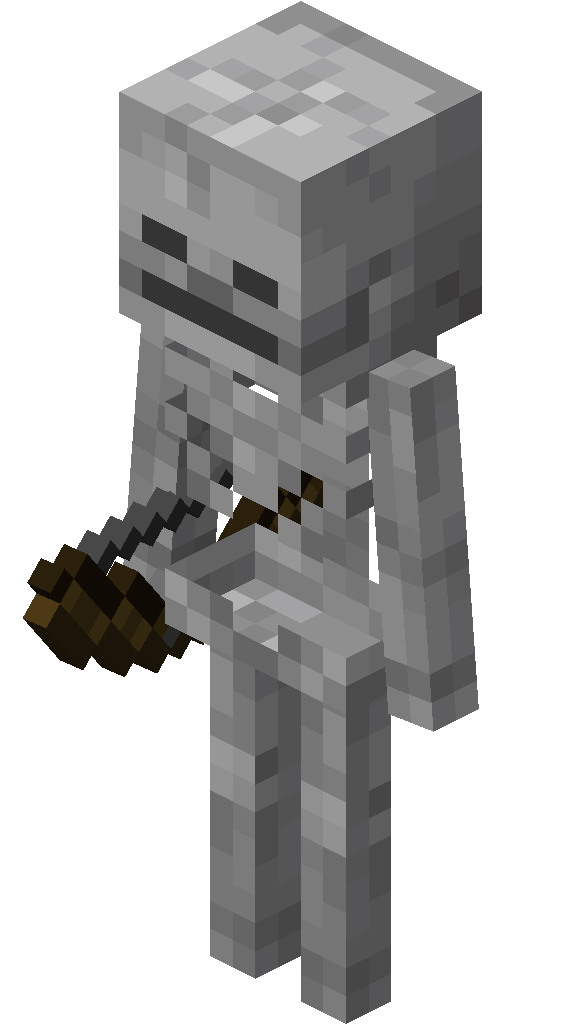Resultado de imagen de minecraft esqueleto