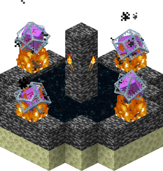 Cristal del End Minecraftpedia Fandom