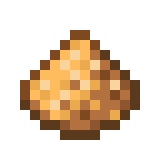 Polvo de piedra brillante