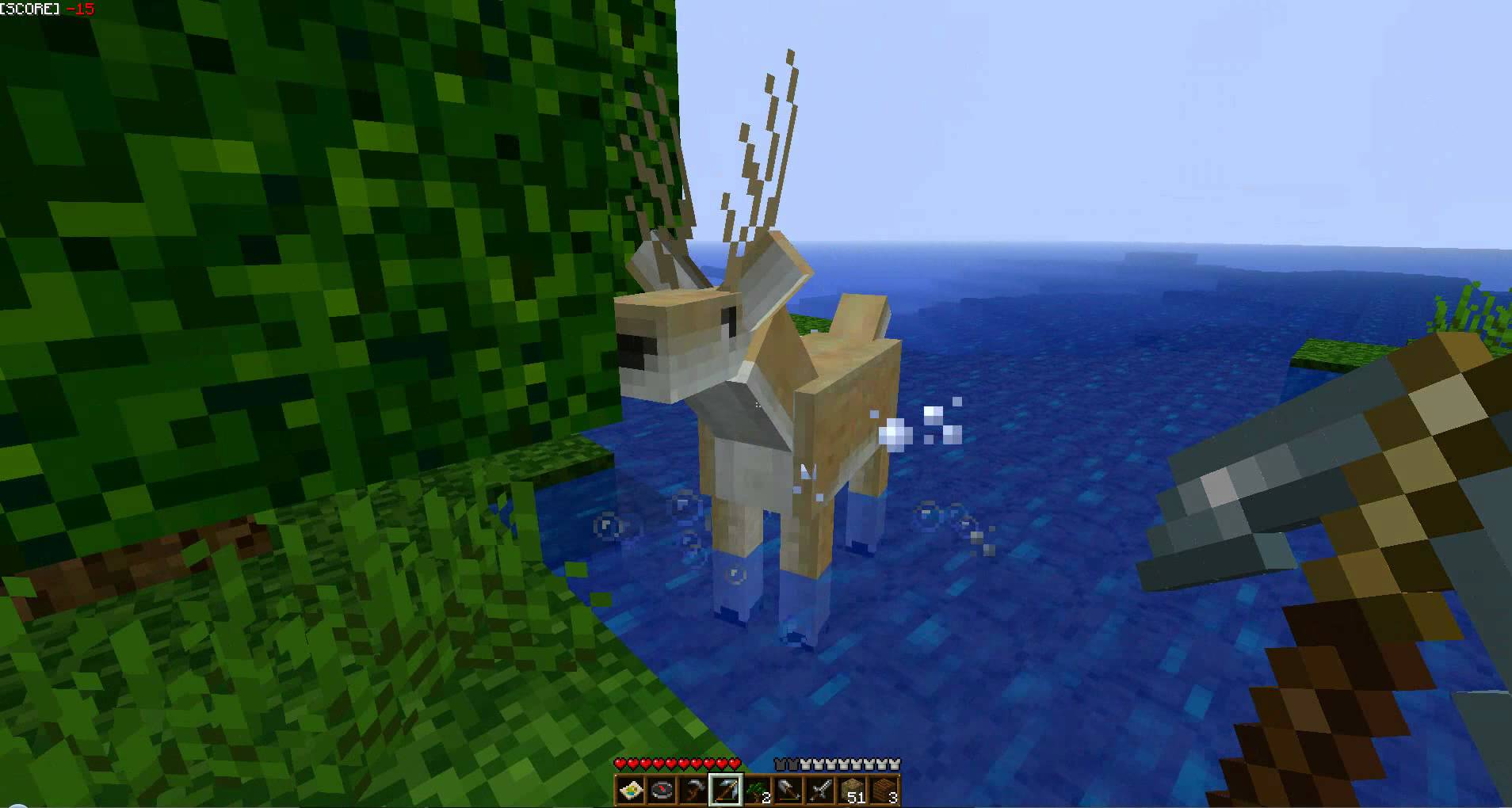 What is the title of this picture ? Image - Minecraft deer.jpg | Minecraft Bedrock Wiki | FANDOM powered by