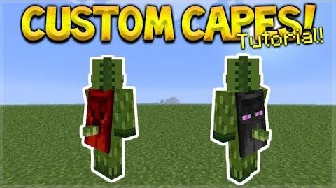 Video - HOW TO USE CUSTOM CAPES IN MCPE 1.2- Minecraft 