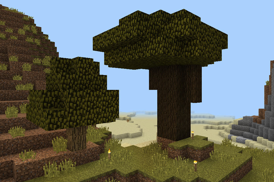 Dark Oak Trees | Minecraft Bedrock Wiki | FANDOM powered by Wikia