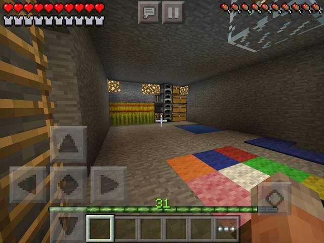 Image - My survival underground home.png Minecraft Image - My survival underground home.png Minecraft