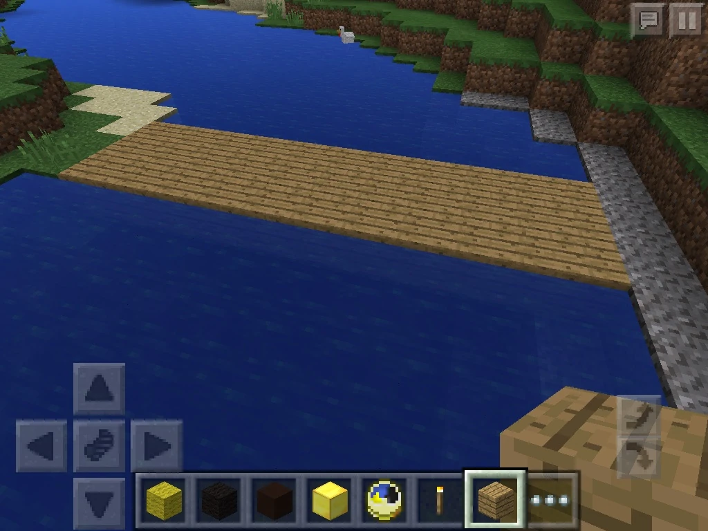 User blog:Mrdave921/How to build a bridge in MCPE 