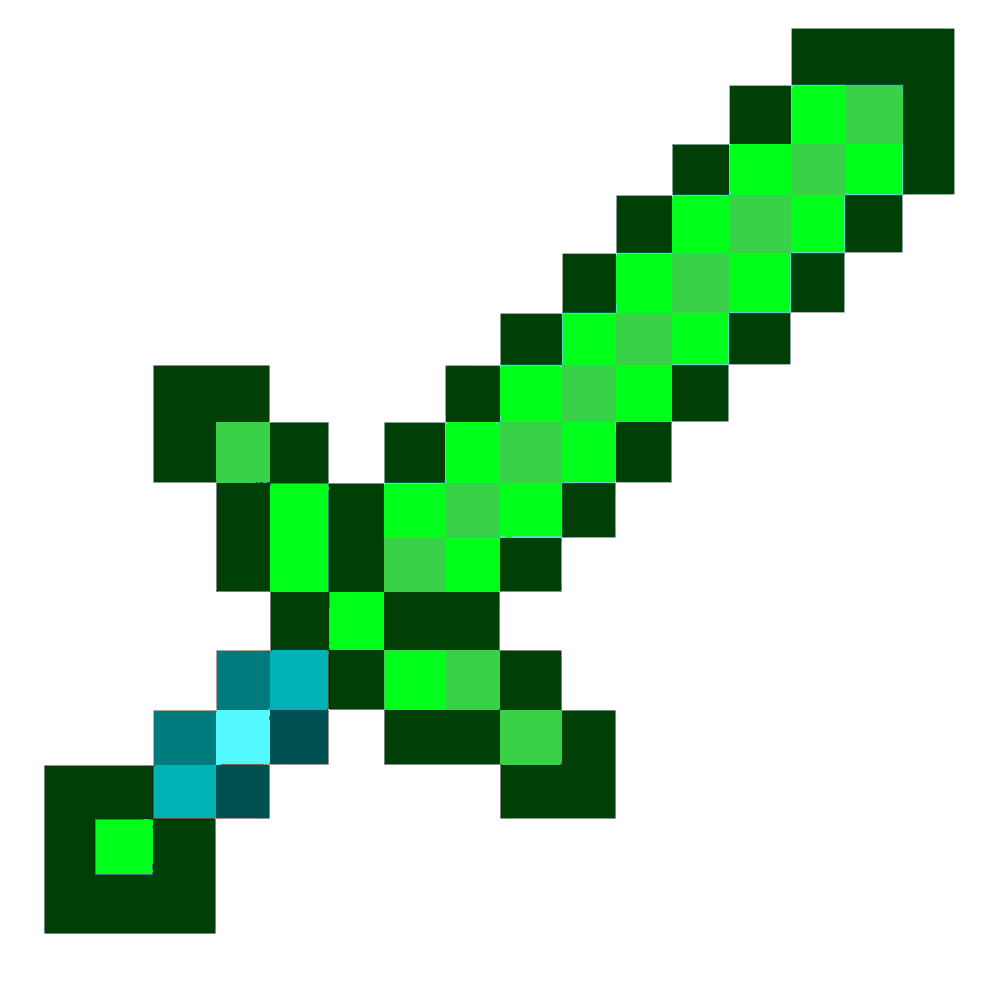 Image - Emerald Sword.png  Minecraft Bedrock Wiki 