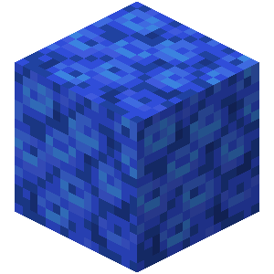 minecraft blue blocks