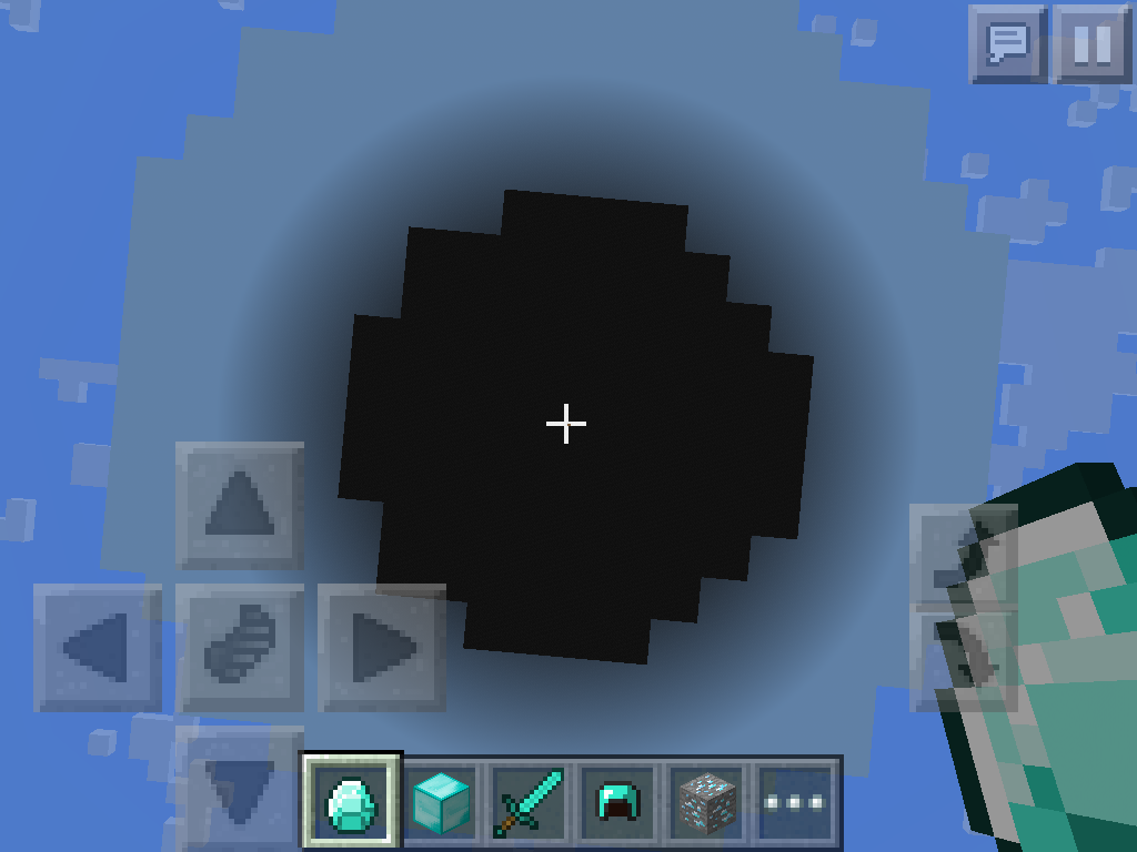 Minecraft black hole