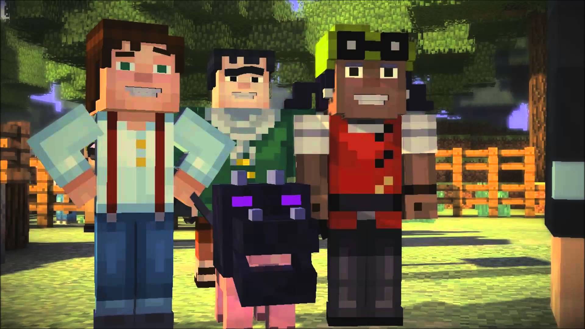 What is the title of this picture ? Image - JesseBuild.jpg | Minecraft Story Mode Wiki | FANDOM powered by