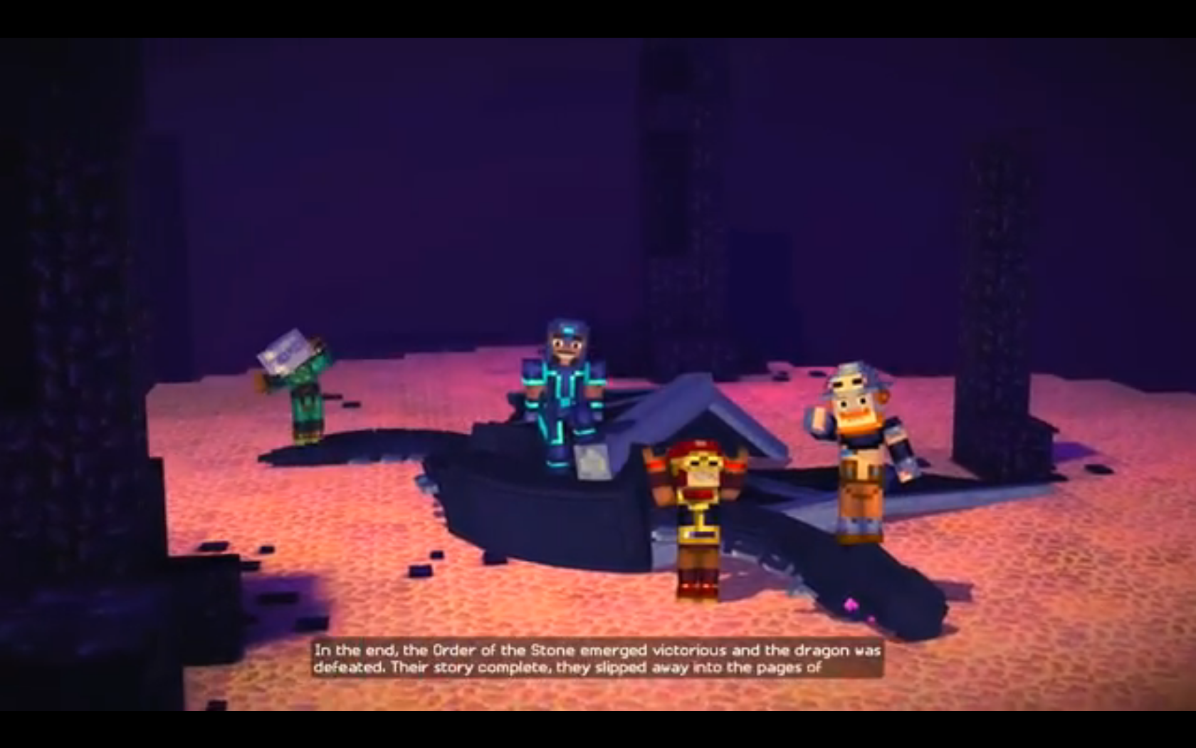 Ender Dragon  Minecraft Story Mode Wiki  FANDOM powered 