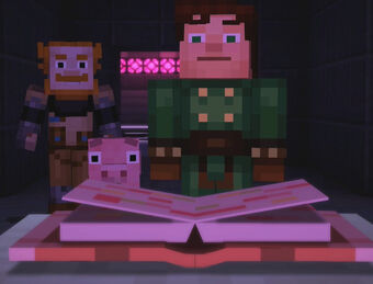 Command Block Enchanting Book Minecraft Story Mode Wiki Fandom