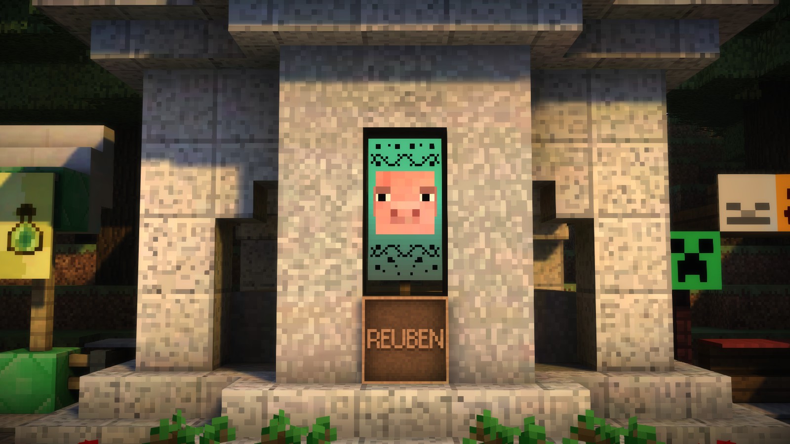 minecraft story mode reuben death