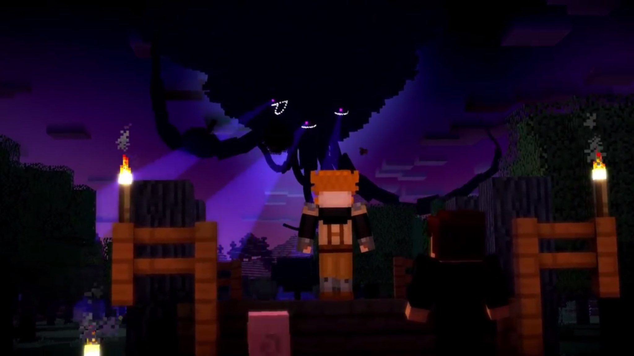 What is the title of this picture ? Image - Wither Storm Episode 3.jpg | Minecraft Story Mode Wiki | FANDOM