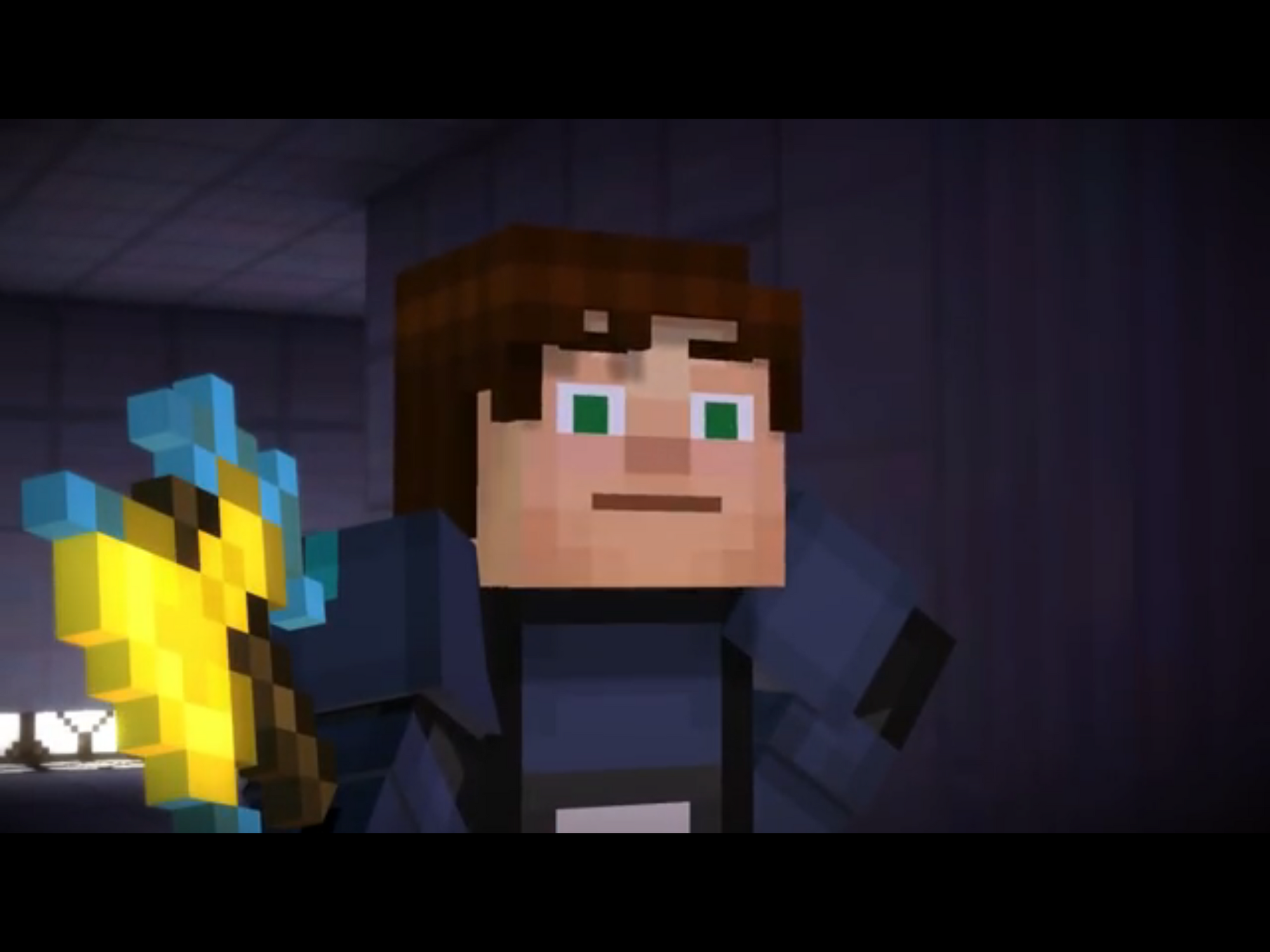 What is the title of this picture ? Axe | Minecraft Story Mode Wiki | FANDOM powered by Wikia