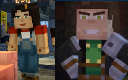 Jesse x Aiden (Aidesse)  Minecraft Story Mode Ships Wikia 