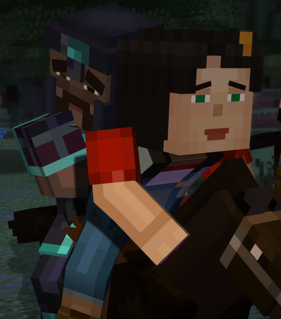 Minecraft Story Mode Female Jesse X Lukas