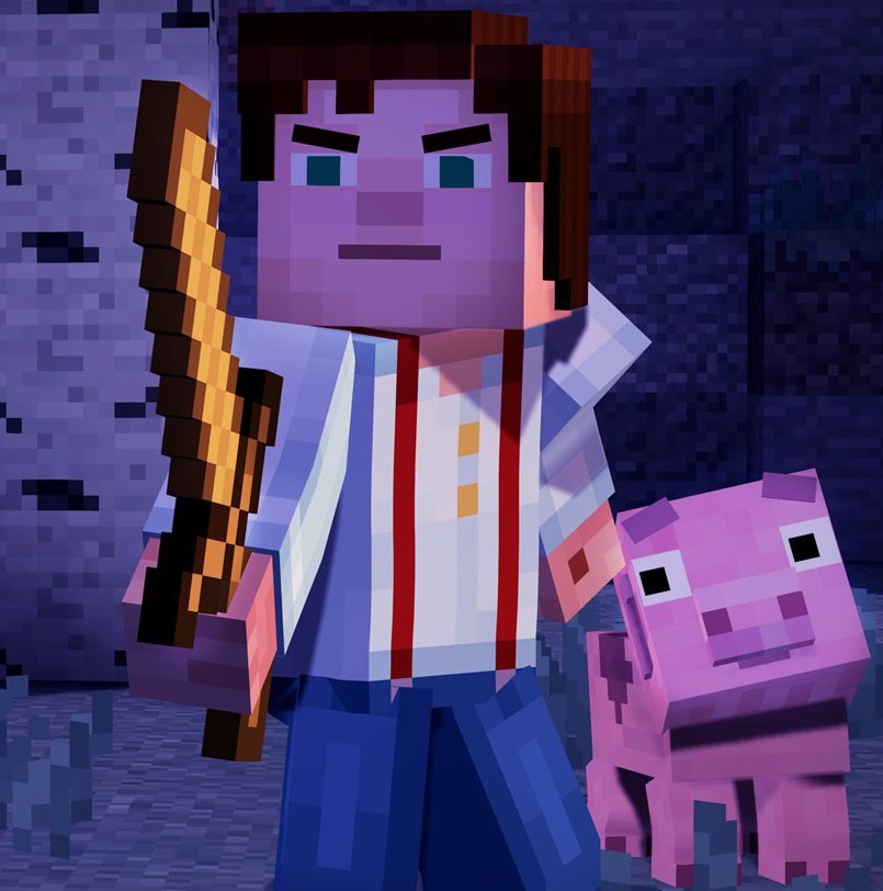 1lfmiox Male Jesse Minecraft Story Mode Hd Png Download | Images and ...