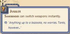 Juggler stat