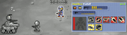 Explosive shells tank