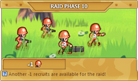 Screen raid counter bug