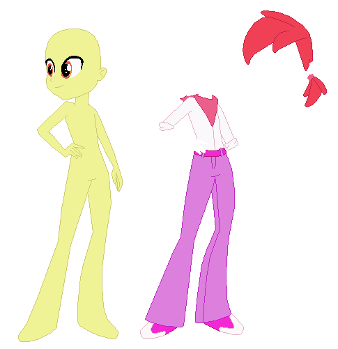 Imagen - Equestria boys apple buck base by selenaede ...