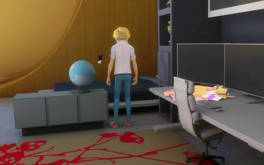 Imagen - AdrienRoom1.png | Wikia Miraculous Ladybug | FANDOM powered by