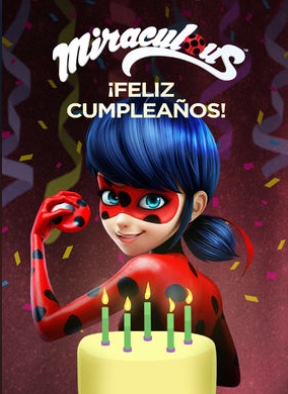 Tarjetas De Cumpleaños De Ladybug Para Editar - Compartir Tarjeta