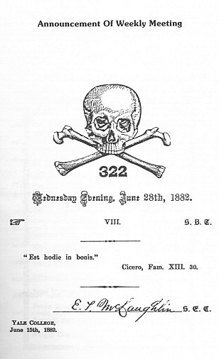 skull and bones society