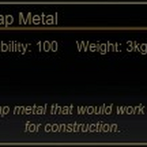Scrap Metal Miscreated Wiki Fandom