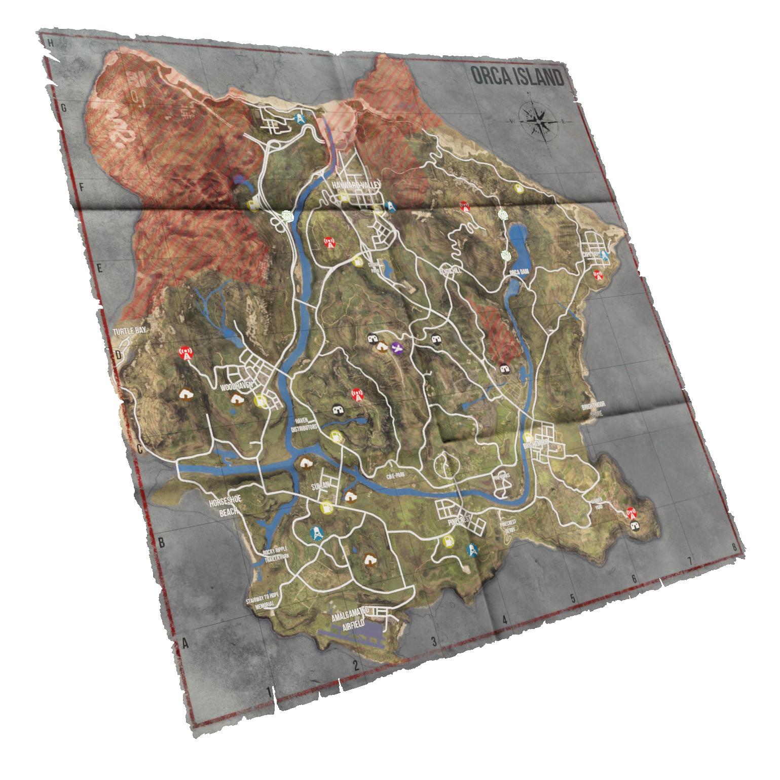 Map Miscreated Wiki Fandom