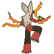 Mega blaziken xy back