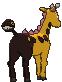 Girafarig XY back