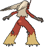 Blaziken xy back