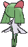 Kirlia XY back