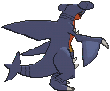 Garchomp Female XY back