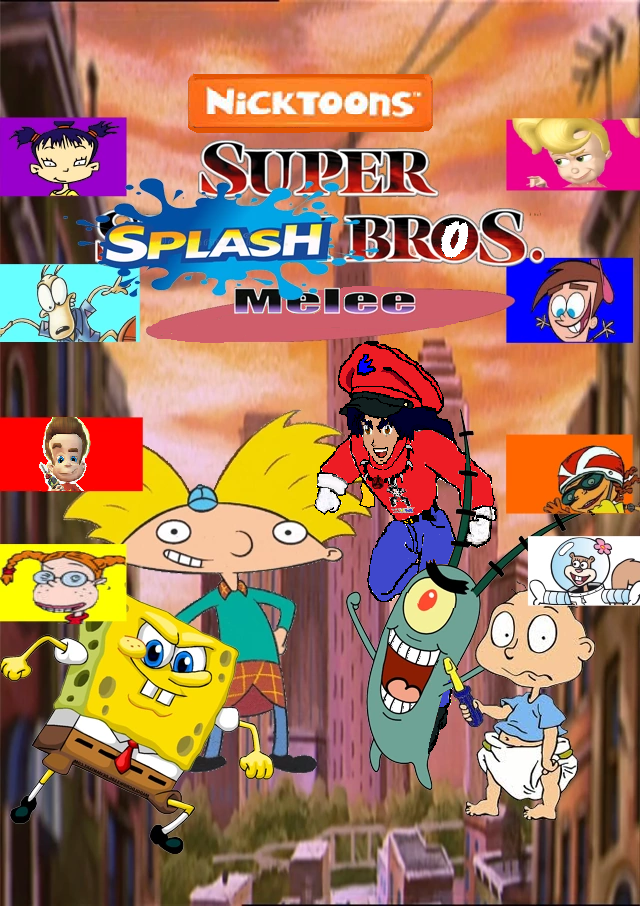 Nicktoons Super Splash Bros Melee Mitchell Van Morgan Wiki Fandom