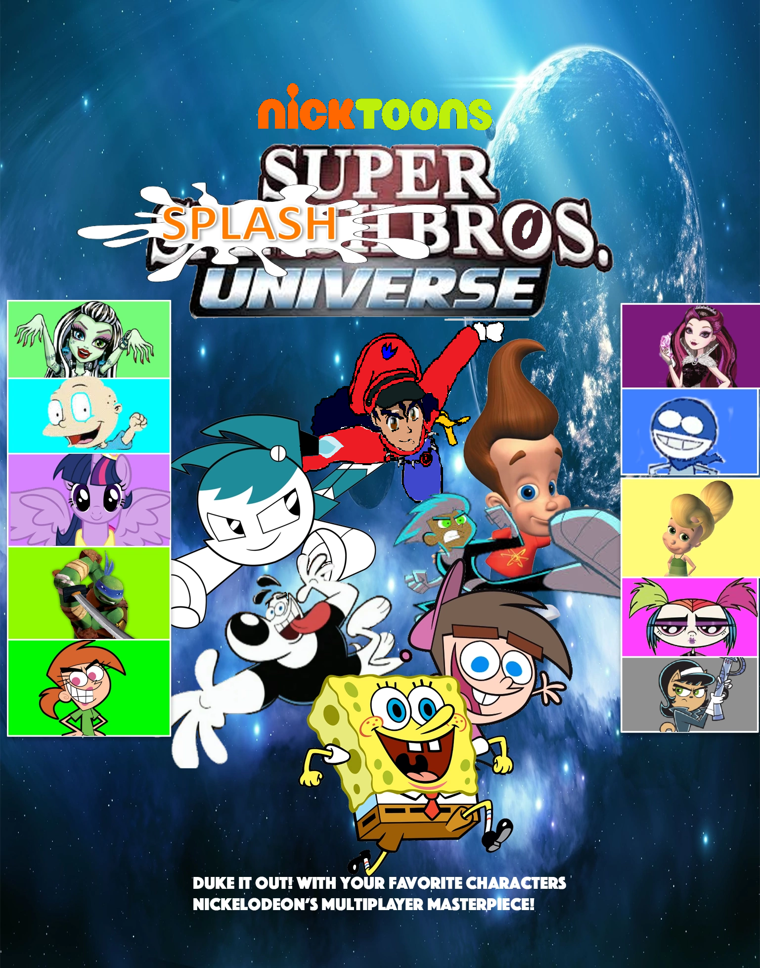 Nicktoons Super Splash Bros Universe Mitchell Van Morgan Wiki