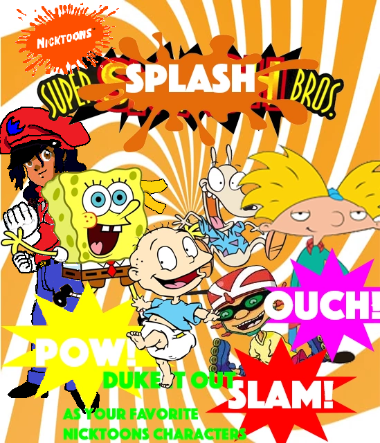 Nicktoons Super Splash Bros Mitchell Van Morgan Wiki Fandom