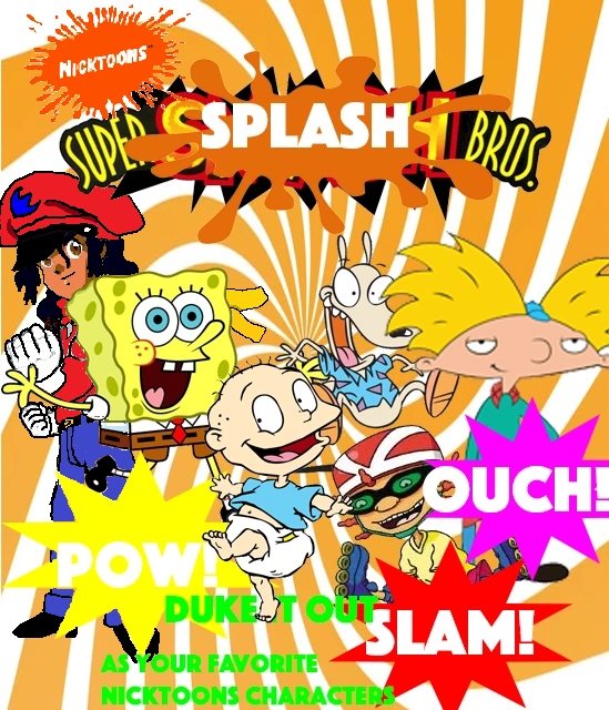 Nicktoons Super Splash Bros. Mitchell Van Wiki Fandom