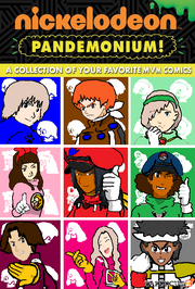 Mitchell&#039;s Nickelodeon Magazine Pandemonium! Cover part 3