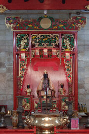 Shrine inside the Nam Soon Church, Kolkata