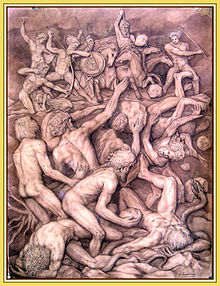 Gigantomaquia - dibujo-2