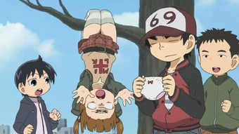 Download Santa Claus Is My Eccentricity Mitsudomoe Wiki Fandom Desktop Wallpaper Get Wallpaper Santa Claus Is My Eccentricity Mitsudomoe Wiki Fandom For iPhone Free