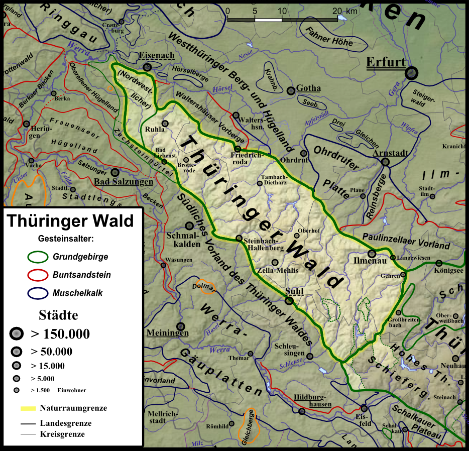 Thüringer Wald | Mittelalter Wiki | FANDOM powered by Wikia