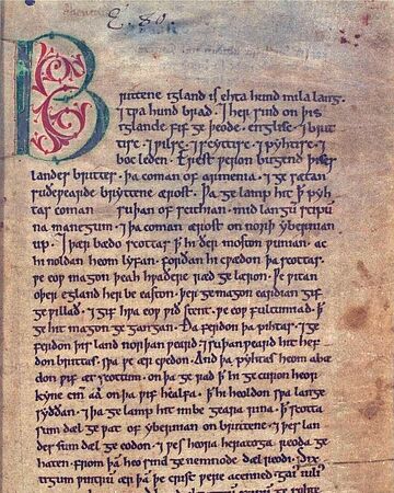 Anglo Saxon Chronicle Mittelalter Wiki Fandom