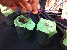 Testing electromagnet