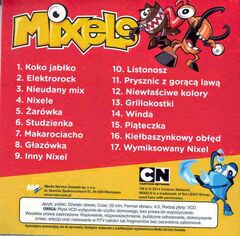 Mixels DVD contents