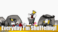 Everyday Im SHUFFeling!