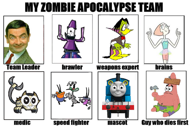 My Zombie Apocalypse Team